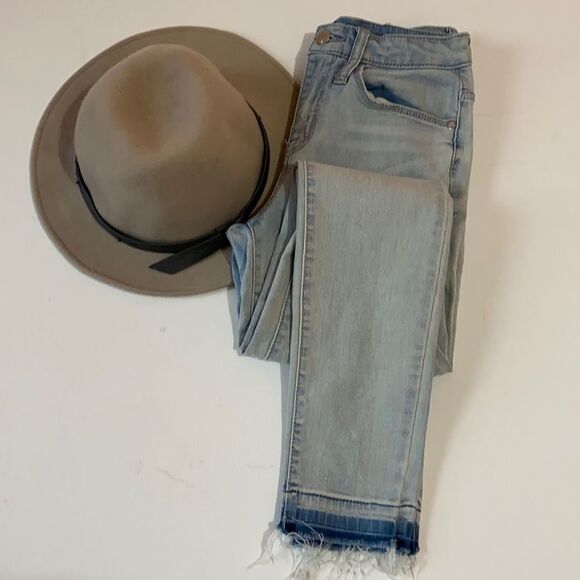 Mossimo Raw ahem High Rise Skinny Jeans - Picture 1 of 4